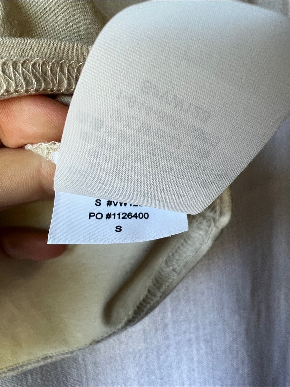 Vuori Women's Tank Top in Ivory/Cream - Picture 3 of 4